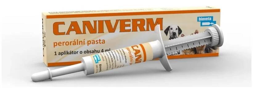 Caniverm perorální pasta balení