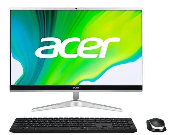 Počítač All In One Acer Aspire C22-1650 stříbrný