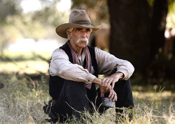 am Elliott as Shea of the Paramount+ original series 1883.