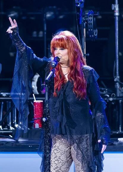 Wynonna Judd performing in 2025.