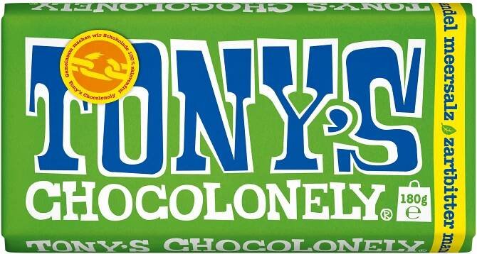 Tony's Chocolonely Zartbitter Mandel-Meersalz