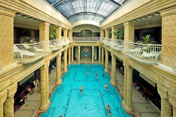 Termální středisko a hotel Gellért - Budapešť