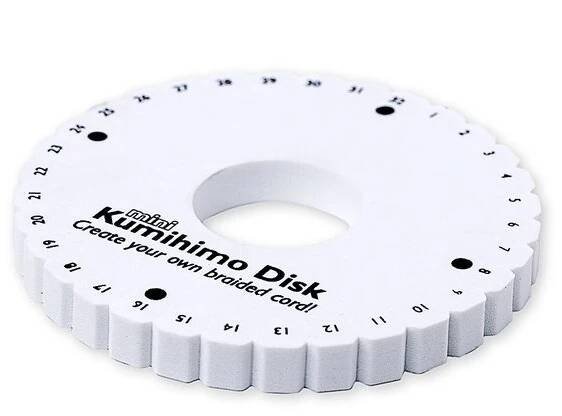 Kulatý Kumihimo disk 11cm | MANUMI
