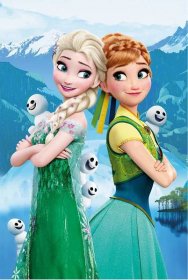 DINO Puzzle Disney pohádky: Anna a Elsa 54 dílků 117095 - sccom.cz