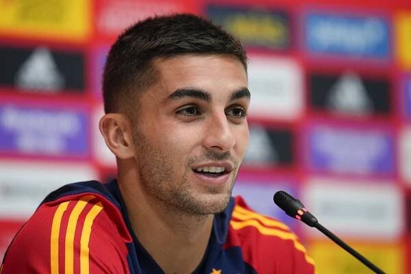 WCup Spain Soccer Ferran Torres Qatar University Doha World Cup FIFA 2022
