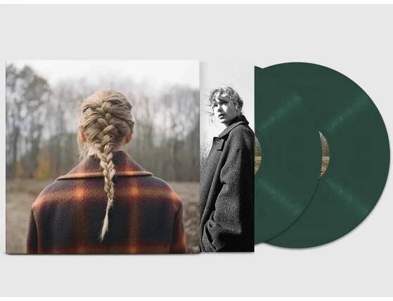Taylor Swift LP Vinyl - Evermore (Bonus Tracks) (Colv) (Dlx) (Grn)