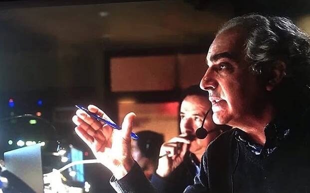 Still image of Joe Marinelli on the set of *The Morning Show*.