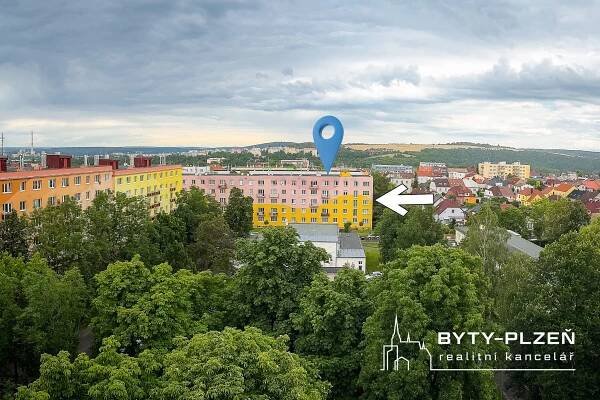 prodej bytu 2+1, Plzeň – Slovany, Blatenská ul.