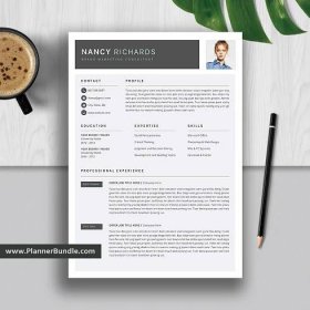 PlannerBundle.com – Professional and Simple Resume Templates and Planner Templates