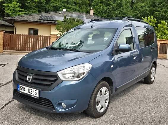 Dacia Dokker 2015, benzín, původ ČR, záruka - Hradec Králové