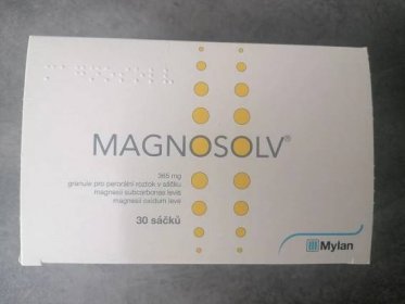 Magnosolv  - Lékárna a zdraví