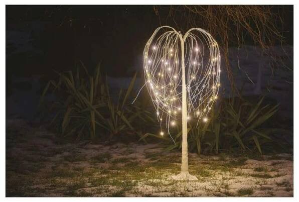 EMOS LED svítící stromek, 120 cm, venkovní i vnitřní, teplá bílá