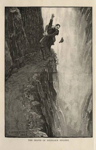 Soubor:Sherlock Holmes and Professor Moriarty at the Reichenbach Falls.jpg – Wikipedie