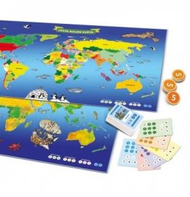 Cesta kolem světa - interaktivní zeměpisná hra pro celou rodinu » Kouzelné čtení