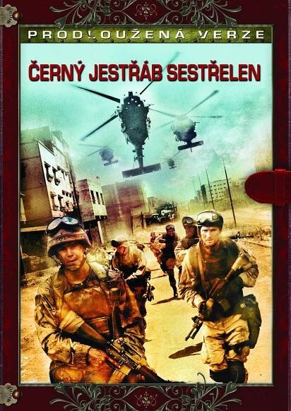 Černý jestřáb sestřelen - Plakáty