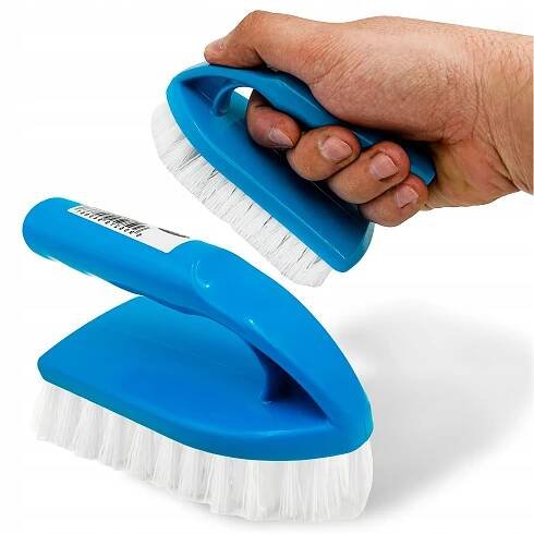 Rýžový kartáč na drhnutí podlah Silný, účinný 12 cm pro hrobky