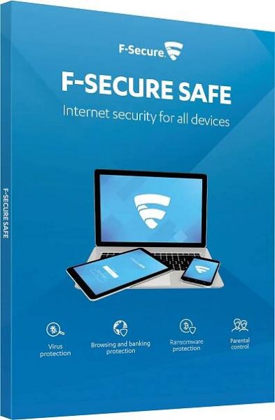 F-Secure SAFE pro 3 zařízení na 1 rok BOX
