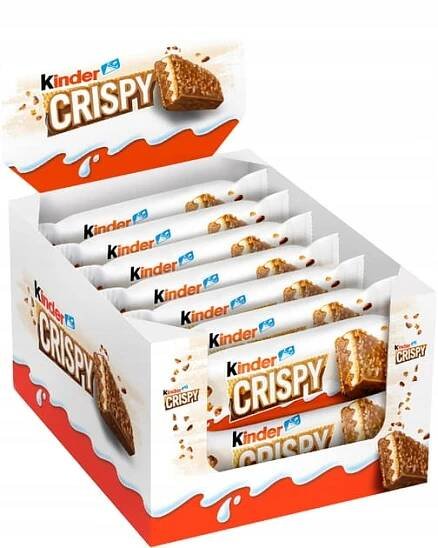 Kinder Crispy Tyčinka chhrupící oplatky s náplní 34g x 14 ks