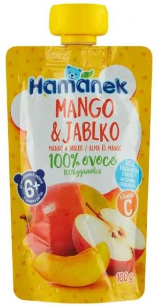 Ovocná kapsička mango & jablko