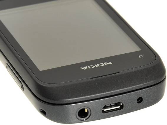 Nokia C2-03 Dual SIM Touch and Type Chrome Black