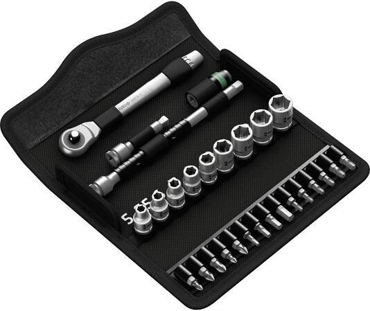 Wera Zyklop Metal 8100 SA 7 sada nástrčných klíčů, metrický, 1/4 (6,3 mm), 28dílná, 05004017001 : Půhy.cz