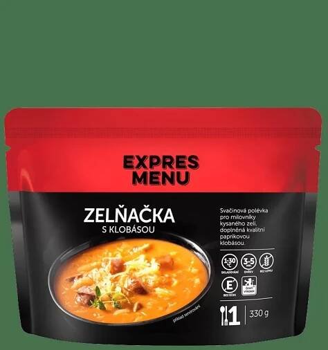 Zelňačka s klobásou 1 porce