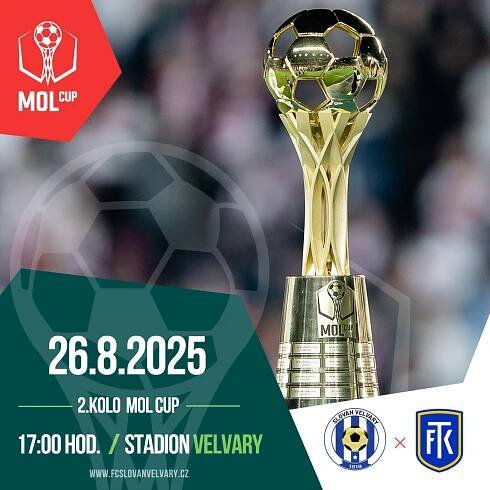 FC Slovan Velvary - Ligové Teplice se v úterý představí ve Velvarech!