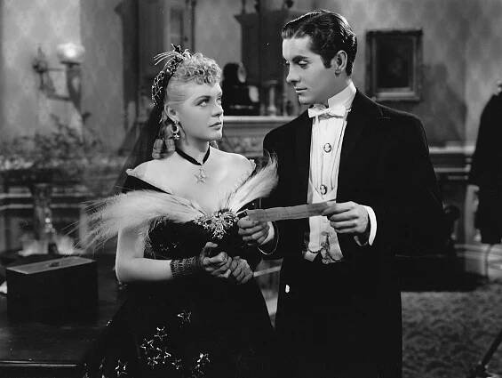 Chicago hoří - Z filmu - Alice Faye, Tyrone Power