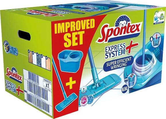 Spontex Express System+ 1×1 ks, mop