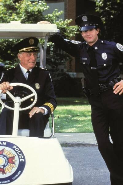 Policejní akademie 3 - Z filmu - Steve Guttenberg, George Gaynes