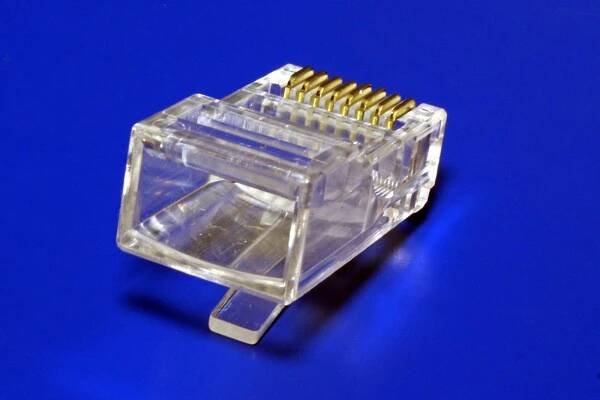 Konektor RJ45 kat. 5e nestíněný, na drát, 1ks