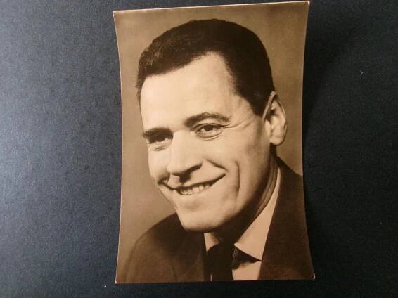 Foto Rosegnal  pohlednice Československo herec Josef Bek  - Pohlednice