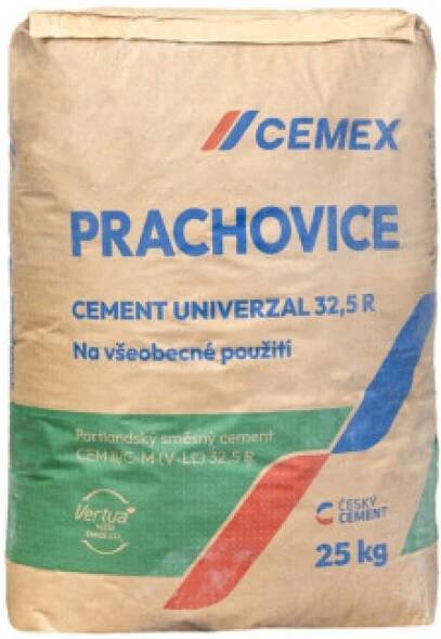 Cement Prachovice Univerzal CEM II/C-M (V-LL) 32,5 R 25 kg