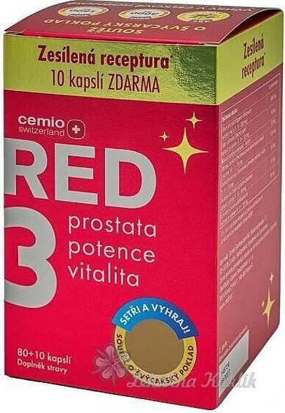 Cemio RED3 80 + 10 kapslí