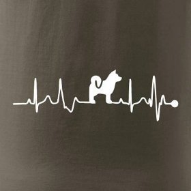 Shiba-Inu EKG - Heavy new - triko pánské