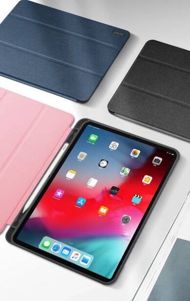 Dux Ducis pouzdro se stojánkem a prostorem na Apple Pencil pro iPad Pro 12,9