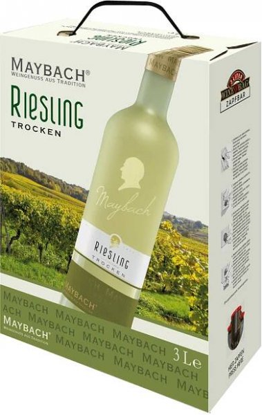 Riesling trocken 3,0 l Bag in Box - Maybach