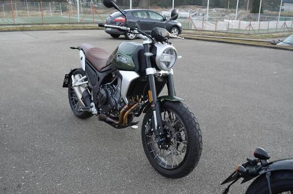 Jawa RVM by Jawa 500 Scrambler