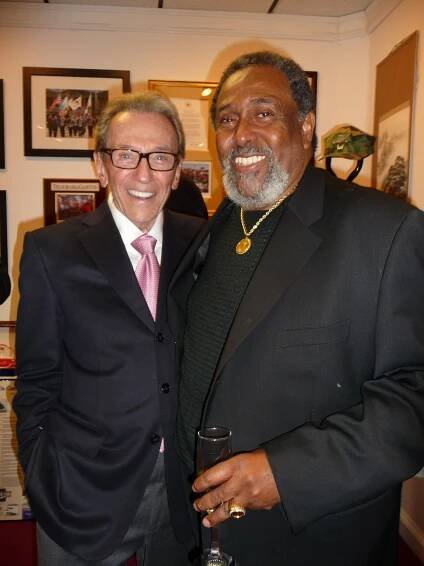 With Comedian Norm Crosby

