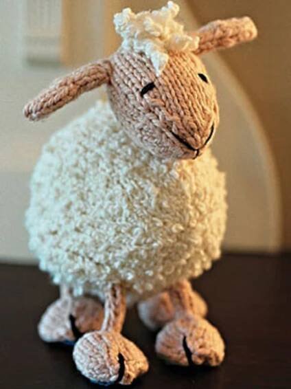 Knitted Toy Lamb And Other Free Patterns