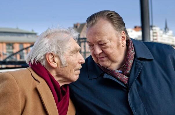 Tlusťoch - Nebezpečná pomsta - Z filmu - Jürgen Goslar, Dieter Pfaff