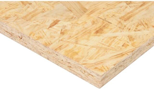 OSB 2 Platte, 277x207x1,2 cm, braun, für Innenausbau und Gestellbau.