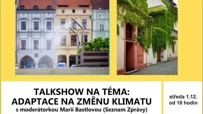 Beseda - Adaptace na změnu klimatu v ČB