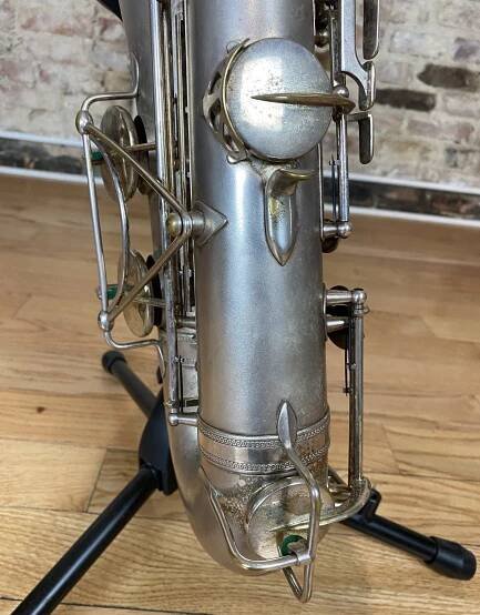 Selmer Jazz Legend Steve Grossman's Selmer Cigar Cutter Tenor Silver Plated!