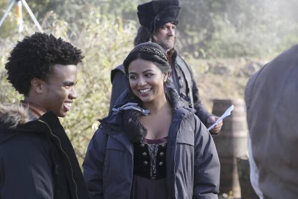 Luke Youngblood, Karen David, Hugh Bonneville - Galavant - Comedy Gold - Z nakrúcania