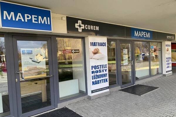 Prodejny matrací, postelí roštů a lůžkovin MAPEMI