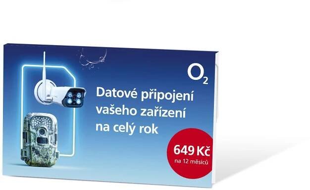 O2 Roční datové připojení 15GB (POUZE SIM BEZ PLACENÉ SLUŽBY)