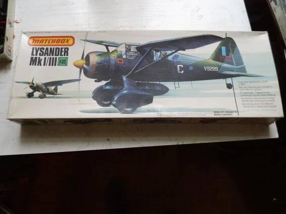 LYSANDER Mk I/III - Vojenské modely letadel