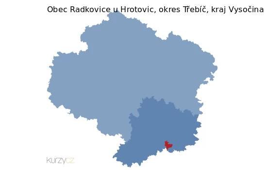 Radkovice u Hrotovic v kraji Vysočina