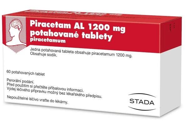 Piracetam AL 1200 mg 60 potahovaných tablet